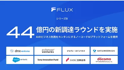 AIのビジネス利用をカンタンにするノーコードAIプラットフォームを提供 シリーズBラウンド引受先企業のロゴ一覧